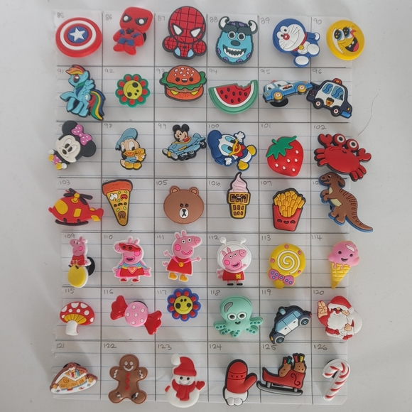 Unbranded Jibbitz Crocs Shoe Charms - Picture 3 of 8